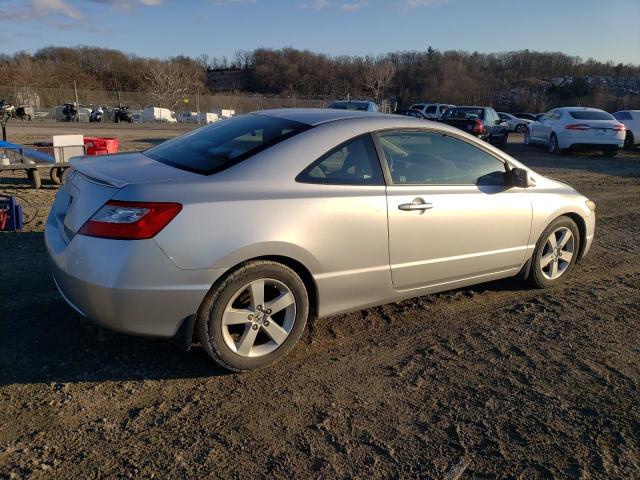 2HGFG12817H563306 - 2007 HONDA CIVIC EX SILVER photo 3