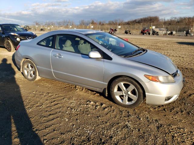 2HGFG12817H563306 - 2007 HONDA CIVIC EX SILVER photo 4