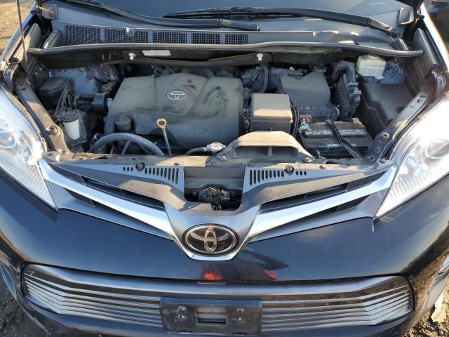 5TDYZ3DC2JS953645 - 2018 TOYOTA SIENNA XLE BLACK photo 12