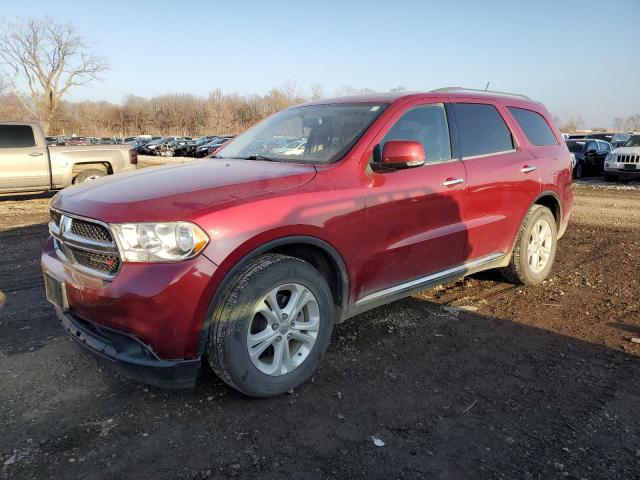 1C4RDJDG6DC667281 - 2013 DODGE DURANGO CREW RED photo 1