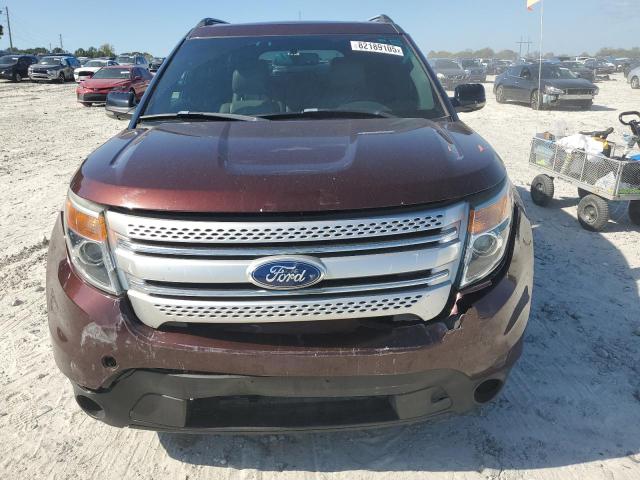 1FMHK8D85CGA63498 - 2012 FORD EXPLORER XLT მუქწითელი ფოტო 5