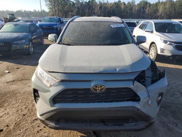 2T3W1RFV2LC073385 - 2020 TOYOTA RAV4 XLE GREEN photo 5