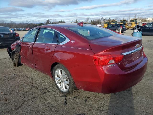 1G11Z5S30LU114228 - 2020 CHEVROLET IMPALA LT RED photo 2