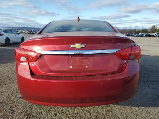 1G11Z5S30LU114228 - 2020 CHEVROLET IMPALA LT RED photo 6