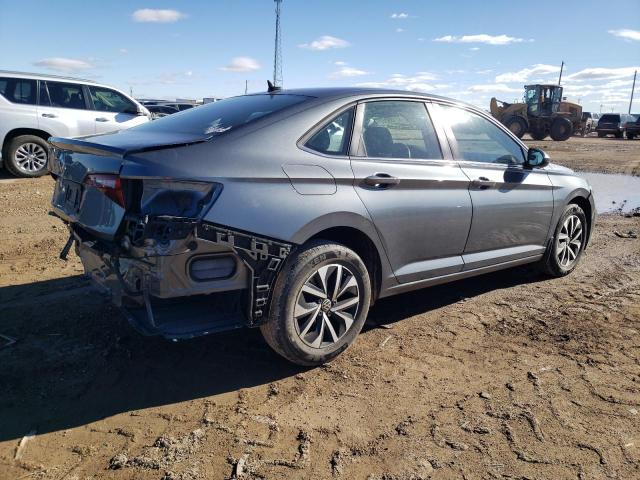 3VWCM7BU8NM023652 - 2022 VOLKSWAGEN JETTA S GRAY photo 3