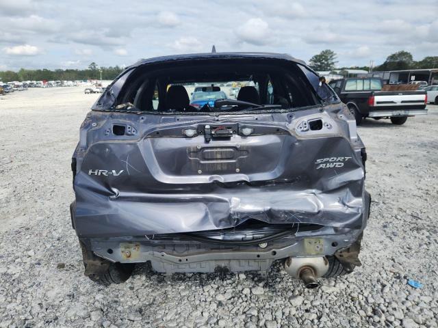 3CZRU6H19NM766464 - 2022 HONDA HR-V SPORT 灰色 照片 6