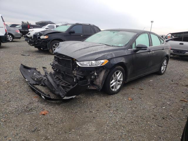 3FA6P0H77ER277877 - 2014 FORD FUSION SE BLACK photo 1