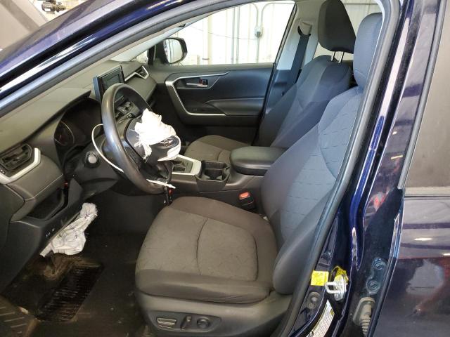 2T3P1RFV7LC096925 - 2020 TOYOTA RAV4 XLE BLUE photo 7