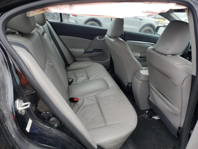 19XFB2F98DE008351 - 2013 HONDA CIVIC EXL შავი ფოტო 10