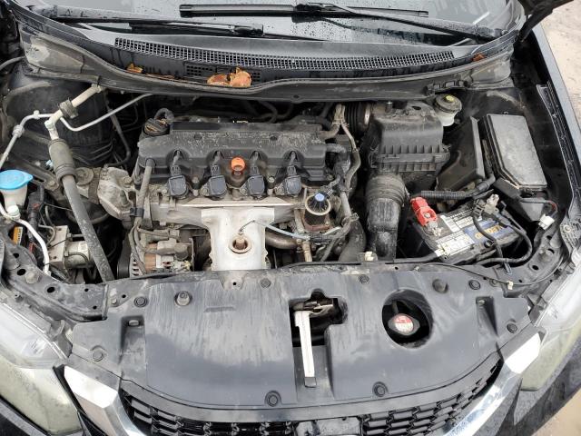 19XFB2F98DE008351 - 2013 HONDA CIVIC EXL შავი ფოტო 11