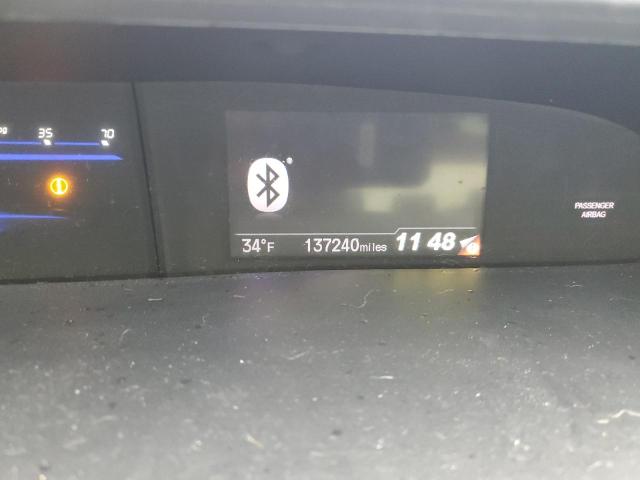 19XFB2F98DE008351 - 2013 HONDA CIVIC EXL შავი ფოტო 9