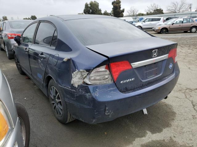 19XFA4F50BE000284 - 2011 HONDA CIVIC GX BLUE photo 2