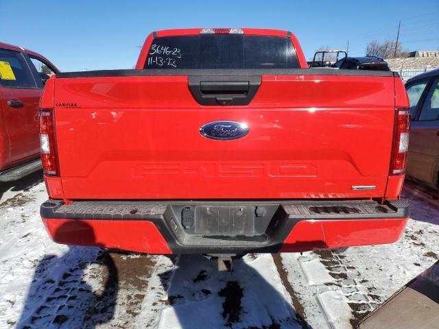 1FTEW1EP5KKE78745 - 2019 FORD F150 SUPERCREW RED photo 6