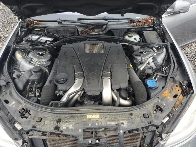 WDDNG9EB0DA525422 - 2013 MERCEDES-BENZ S 550 4MATIC GRAY photo 11