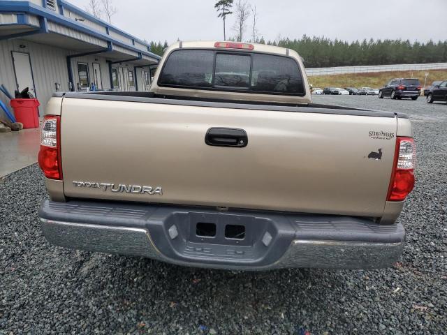 5TBRU34145S445547 - 2005 TOYOTA TUNDRA ACCESS CAB SR5 GOLD photo 6