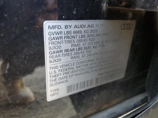 WA1VAAF73JD026366 - 2018 AUDI Q7 PRESTIGE 黑色 照片 13