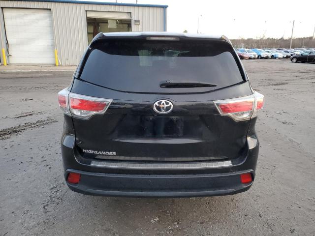 5TDBKRFH7GS326261 - 2016 TOYOTA HIGHLANDER LE BLACK photo 6