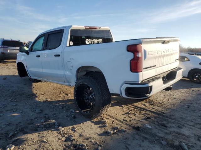 1GCPYBEH1KZ410760 - 2019 CHEVROLET SILVERADO K1500 CUSTOM WHITE photo 2