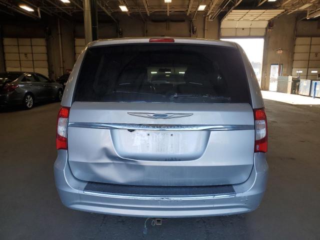 2A4RR8DG6BR656032 - 2011 CHRYSLER TOWN & COU TOURING L SILVER photo 6