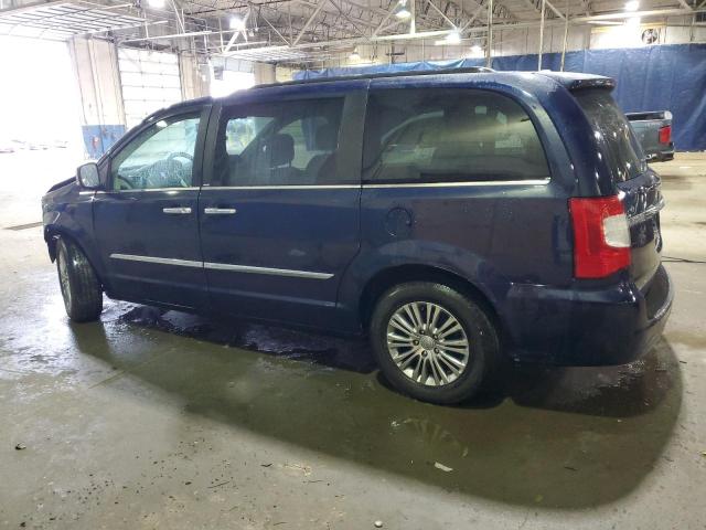 2C4RC1CG6ER138510 - 2014 CHRYSLER TOWN & COU TOURING L BLUE photo 2