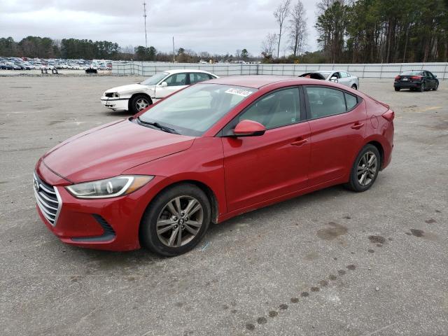 5NPD84LF1HH128974 - 2017 HYUNDAI ELANTRA SE RED photo 1