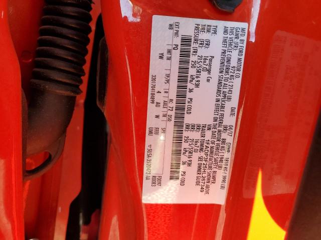 1FADP3F25HL267349 - 2017 FORD FOCUS SE RED photo 12