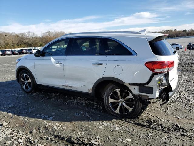 5XYPH4A53HG320704 - 2017 KIA SORENTO EX WHITE photo 2