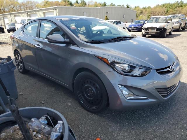 KMHDH4AEXGU512603 - 2016 HYUNDAI ELANTRA SE SILVER photo 4