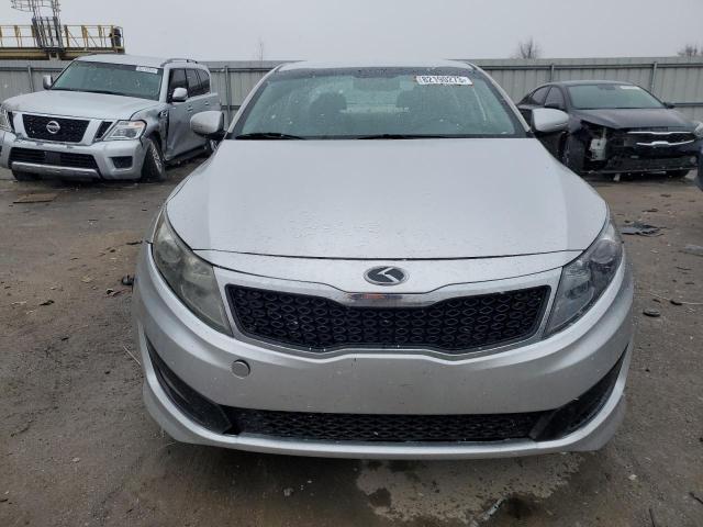 KNAGM4A79D5329095 - 2013 KIA OPTIMA LX SILVER photo 5