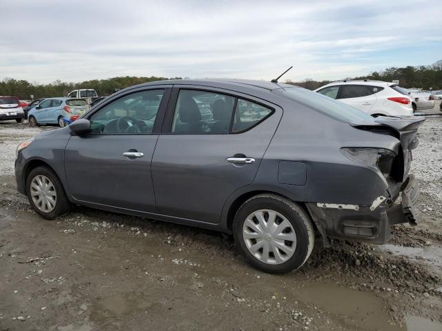 3N1CN7APXHL827959 - 2017 NISSAN VERSA S GRAY photo 2