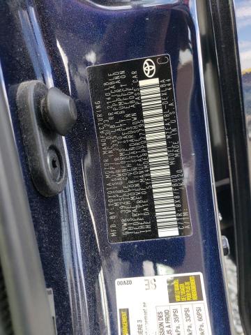 5YFB4MDE8PP027795 - 2023 TOYOTA COROLLA LE 蓝色 照片 12