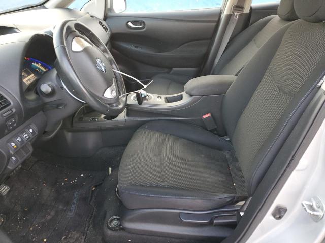 1N4AZ0CP3EC336224 - 2014 NISSAN LEAF S SILVER photo 7