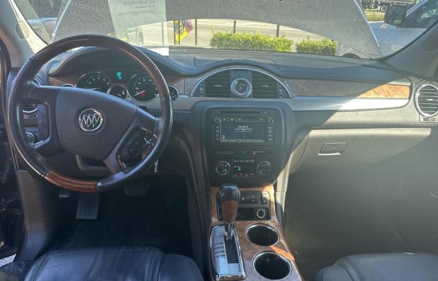5GAKRBED8BJ339609 - 2011 BUICK ENCLAVE CXL BLACK photo 9