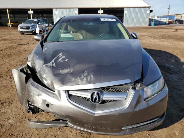 19UUA66268A003423 - 2008 ACURA TL GRAY photo 5