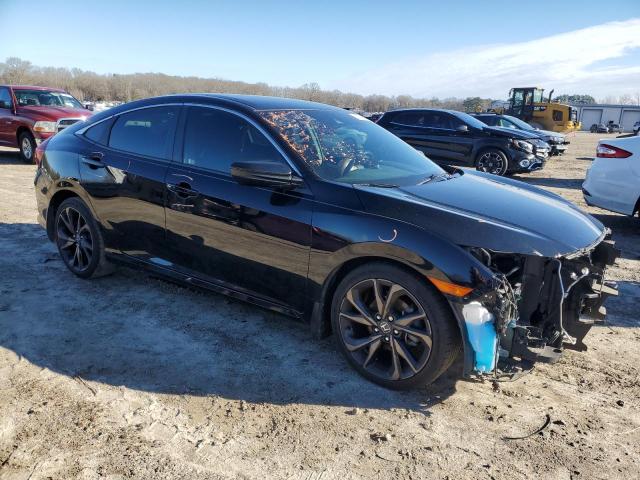 19XFC2F82LE016335 - 2020 HONDA CIVIC SPORT BLACK photo 4