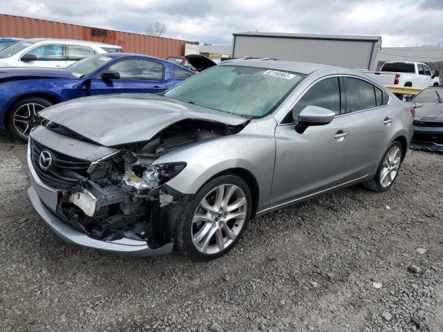 JM1GJ1V69E1125482 - 2014 MAZDA 6 TOURING SILVER photo 1