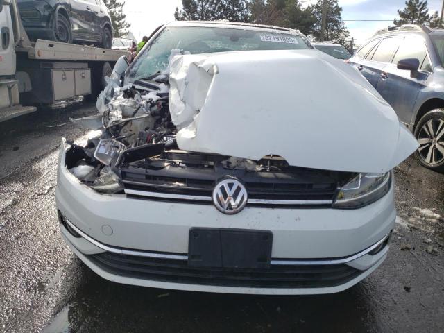 3VWG57AU3KM032349 - 2019 VOLKSWAGEN GOLF S WHITE photo 5