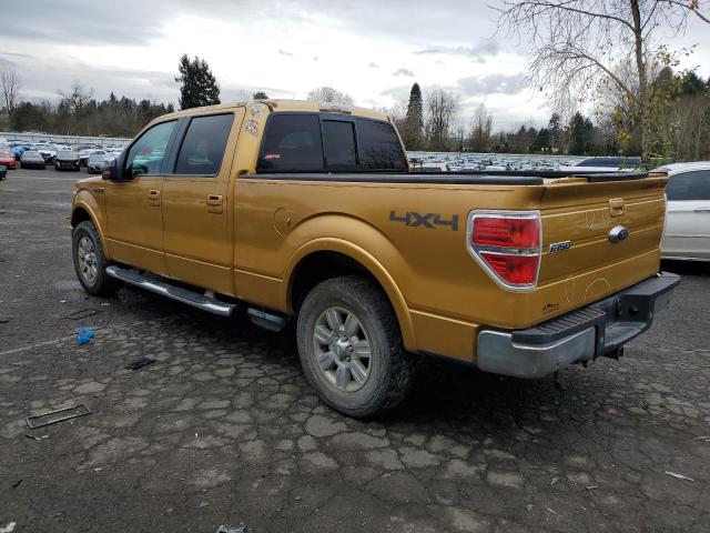 1FTPW14V99FA08715 - 2009 FORD F150 SUPERCREW GOLD photo 2