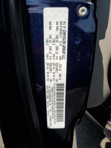 2C4RC1CG9DR767452 - 2013 CHRYSLER TOWN & COU TOURING L BLUE photo 13