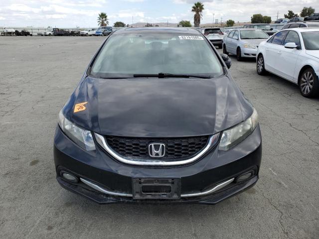 19XFB2F95DE209477 - 2013 HONDA CIVIC EXL BLACK photo 5