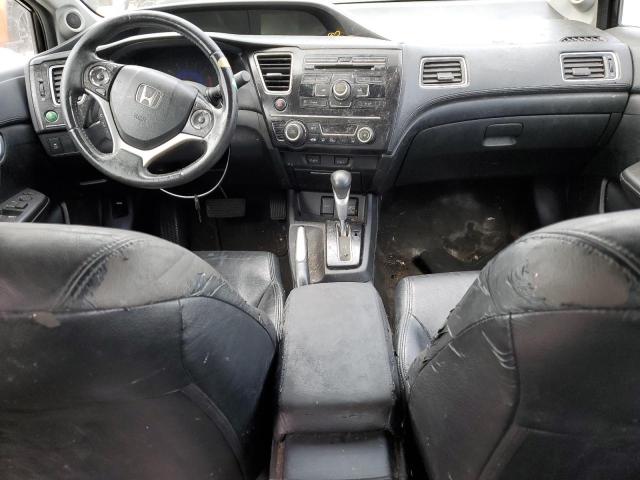 19XFB2F95DE209477 - 2013 HONDA CIVIC EXL BLACK photo 8