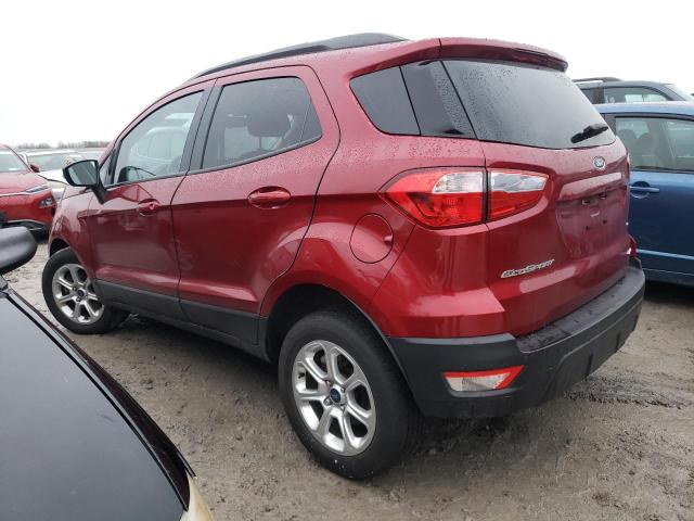 MAJ6S3GL8LC329267 - 2020 FORD ECOSPORT SE Qırmızı foto 2