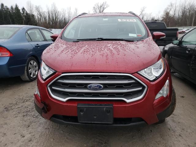 MAJ6S3GL8LC329267 - 2020 FORD ECOSPORT SE Qırmızı foto 5