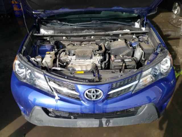 2T3BFREV5FW264884 - 2015 TOYOTA RAV4 LE BLUE photo 11