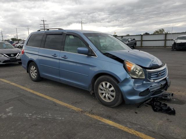 5FNRL3H66AB034424 - 2010 HONDA ODYSSEY EXL BLUE photo 4