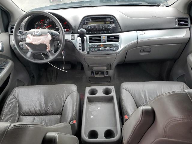 5FNRL3H66AB034424 - 2010 HONDA ODYSSEY EXL BLUE photo 8