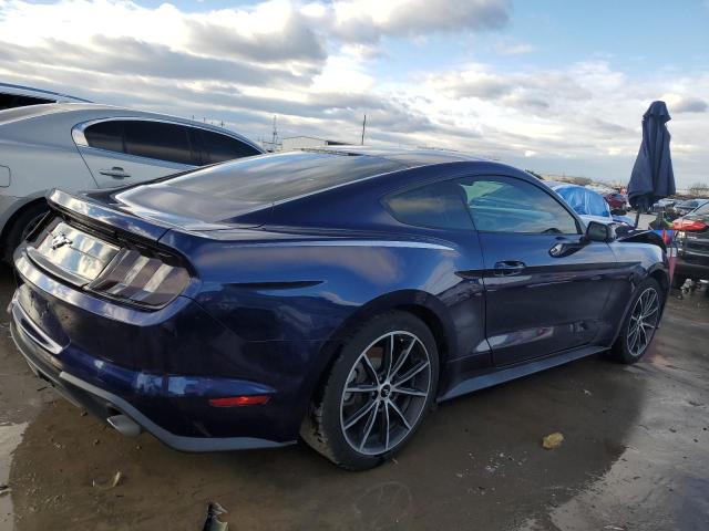 1FA6P8THXJ5121036 - 2018 FORD MUSTANG BLUE photo 3