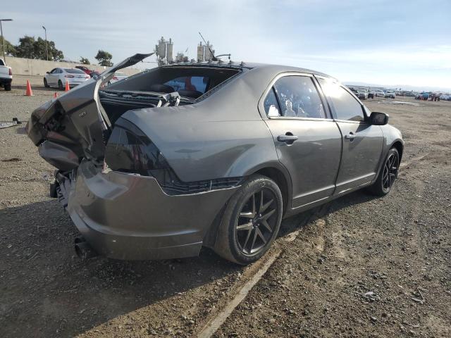 3FAHP0JA1AR261358 - 2010 FORD FUSION SEL GRAY photo 3