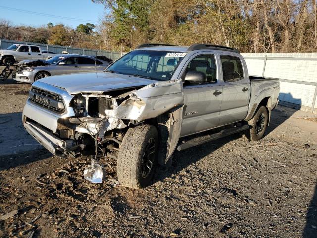 5TFJU4GN1CX019315 - 2012 TOYOTA TACOMA DOUBLE CAB PRERUNNER SILVER photo 1