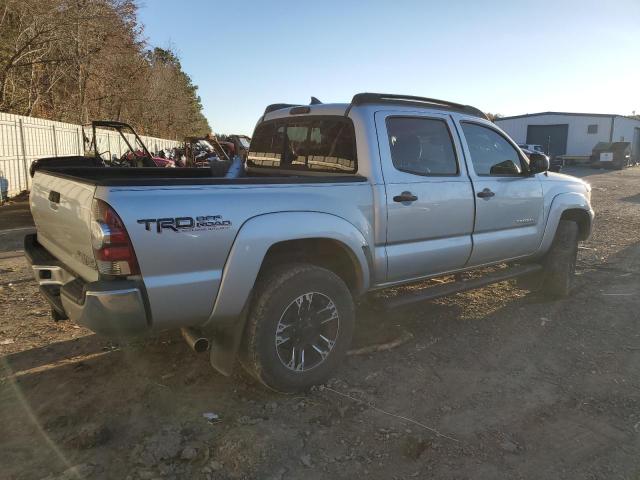 5TFJU4GN1CX019315 - 2012 TOYOTA TACOMA DOUBLE CAB PRERUNNER SILVER photo 3